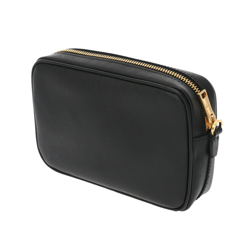 Prada Bag Black Shoulder Saffiano Black